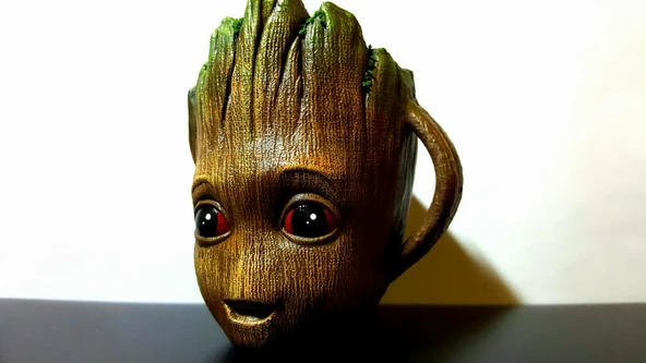 Byr Bebek Büyük Kupası (Sadece Plastik Aparattır!!!) 3D - 4