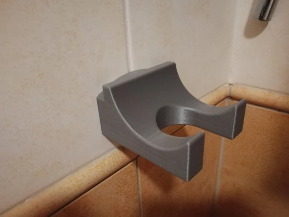 Byr Dyson süpersonik saç kurutma makinesi duvar tutucusu (Sadece Plastik Aparattır!!!) 3D - Resim 3