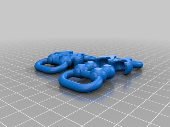 Byr İki top çırpıda toka (Sadece Plastik Aparattır!!!) 3D ürün görseli 1