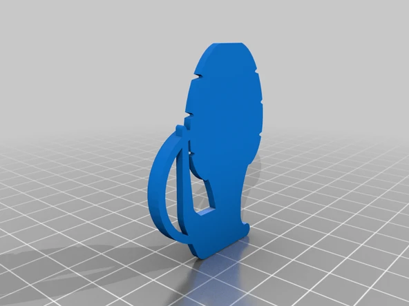 Byr El bombası pimi/anahtarlık/kolye (Sadece Plastik Aparattır!!!) 3D - Resim 3