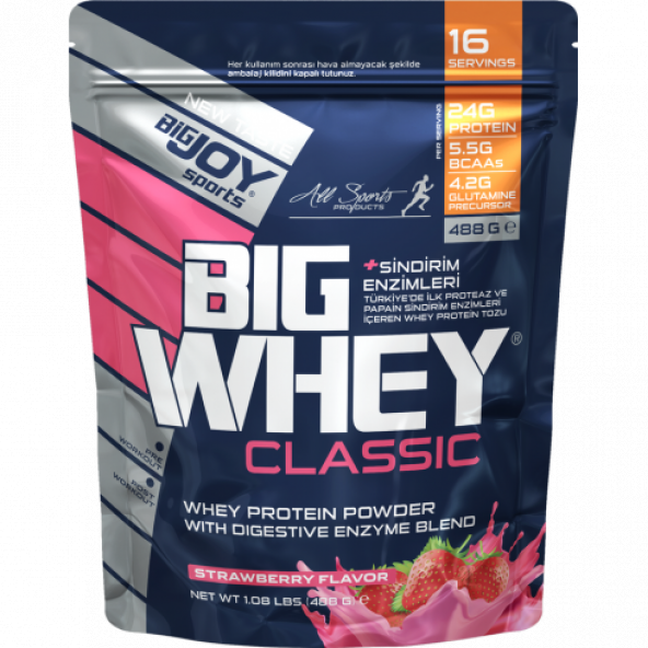 Bigjoy Sports Doypack BIGWHEY Whey Protein Tozu