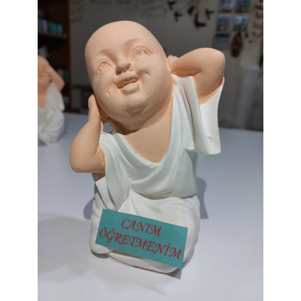 Duymadım Canım Öğretmenim Buda Heykeli - 6