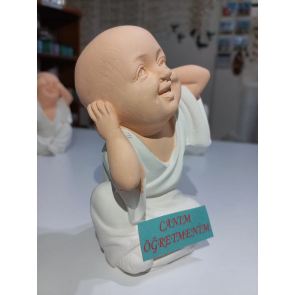 Duymadım Canım Öğretmenim Buda Heykeli - 8