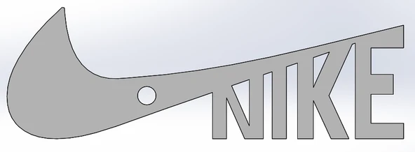 Byr Nike logo bant dağıtıcı (Sadece Plastik Aparattır!!!) 3D - Resim 4