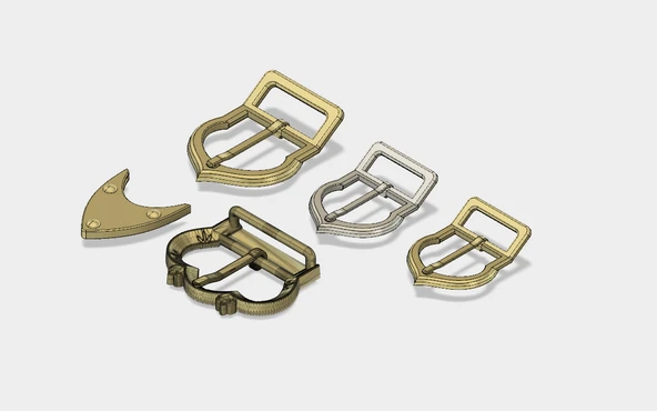 Byr Ciri'nin Kemer Toka Seti - The Witcher (Sadece Plastik Aparattır!!!) 3D - 2