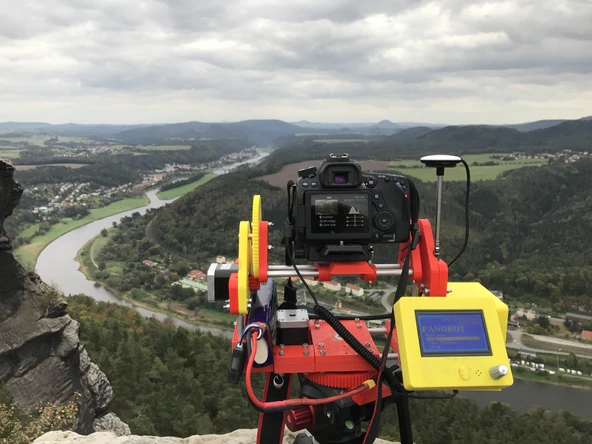 Byr Panobot tripod montaj jeneratörü (Sadece Plastik Aparattır!!!) 3D - 3