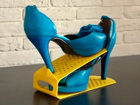 Byr Ayakkabı optimize edici raf (Sadece Plastik Aparattır!!!) 3D - Resim 3