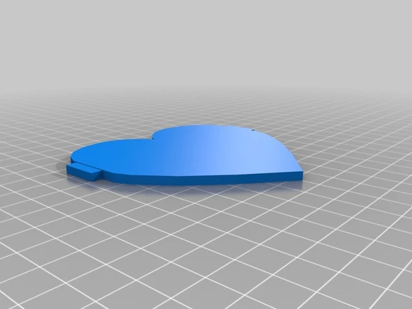 Byr Sevgililer Günü Yüzük Tutacağı (Sadece Plastik Aparattır!!!) 3D - 1