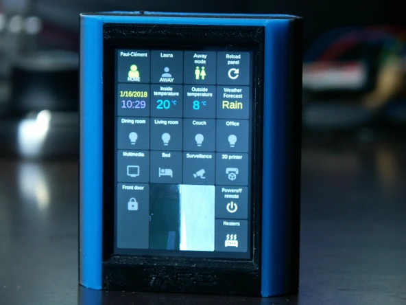 Byr Pilot - Ev Asistanı Gösterge Tablosu Uzaktan / Uzaktan Kumanda (Sadece Plastik Aparattır!!!) 3D - Resim 3