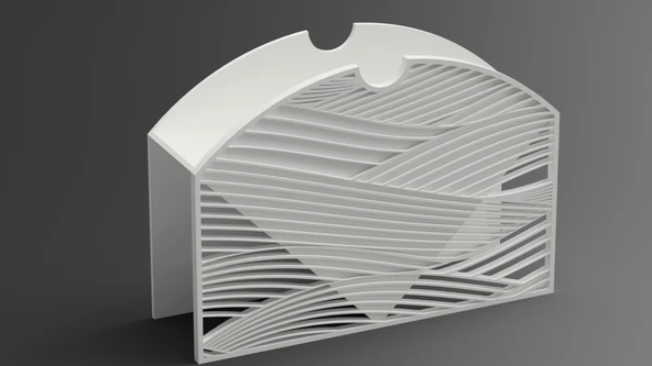 Byr Hario V60 01 Kahve Filtresi Standı (Sadece Plastik Aparattır!!!) 3D - 2