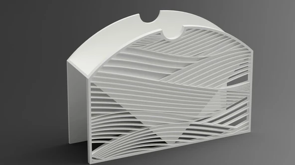 Byr Hario V60 01 Kahve Filtresi Standı (Sadece Plastik Aparattır!!!) 3D