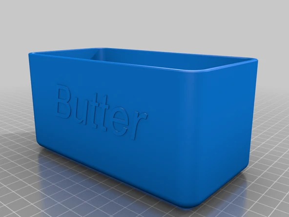 Byr Tereyağı Dip V2 (Sadece Plastik Aparattır!!!) 3D - 3