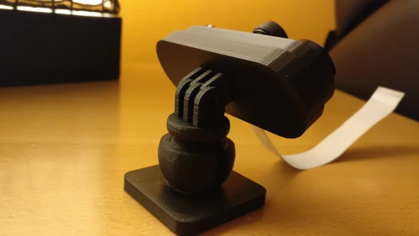 Byr Raspberry Pi Gece Görüş Kamera Montajı (kızılötesi noktalar dahil) (Sadece Plastik Aparattır!!!) 3D - 3