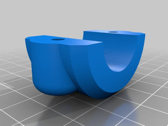 Byr Şampuan tutucu (duş borusuna bağlanır) (Sadece Plastik Aparattır!!!) 3D - 3