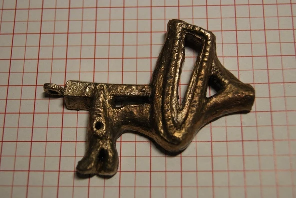 Byr Perm hayvan tarzı kolye boş v2 (Sadece Plastik Aparattır!!!) 3D - 3