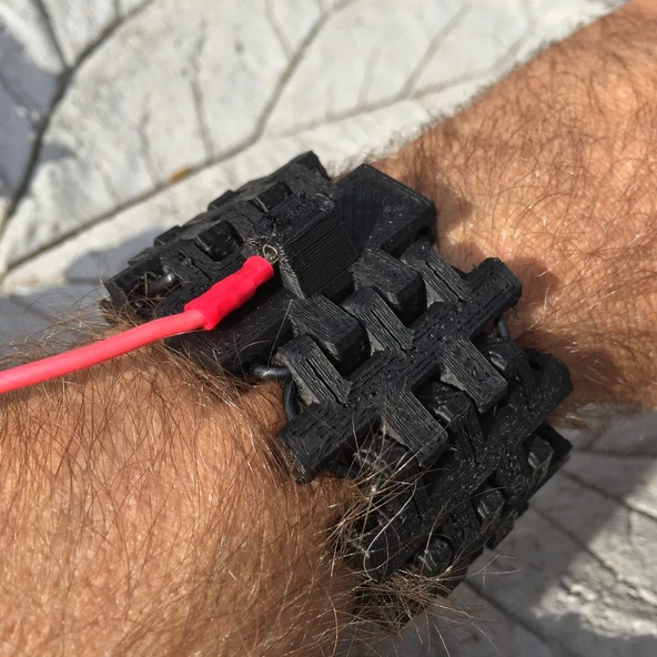 Byr Palmiga bilezik ve/veya ESD Anti -Statik Bilek Kayışı (Sadece Plastik Aparattır!!!) 3D - 1