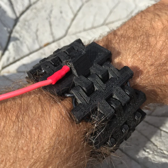 Byr Palmiga bilezik ve/veya ESD Anti -Statik Bilek Kayışı (Sadece Plastik Aparattır!!!) 3D - 2
