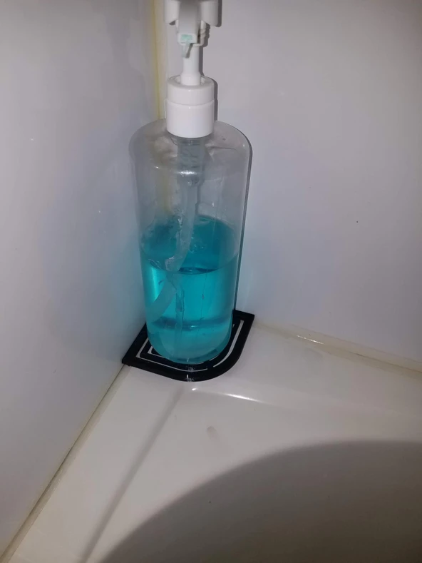 Byr Duş / Banyo Şampuanı ve Saç Kremi Şişesi Coaster (Sadece Plastik Aparattır!!!) 3D - Resim 4