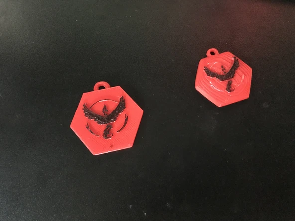 Byr Team Valor Kolye Kolye (Sadece Plastik Aparattır!!!) 3D - Resim 4