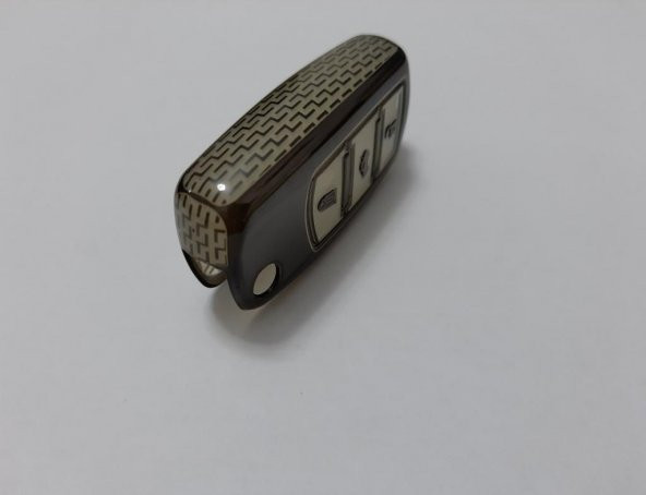 Skoda 3 Buton Sustalı Anahtar Kabı, Anahtar Kılıfı - 7