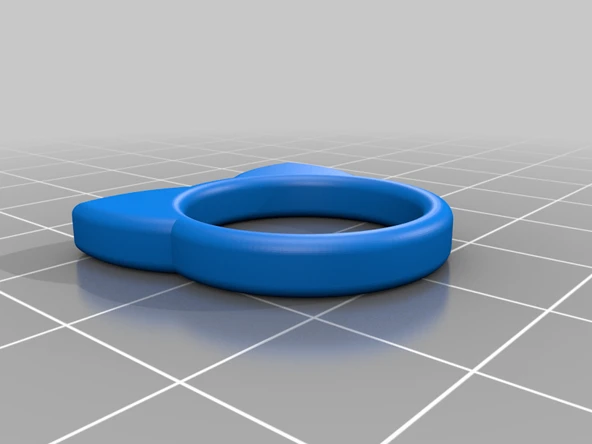 Byr Hayvan kulakları ile yüzük (Sadece Plastik Aparattır!!!) 3D - 4