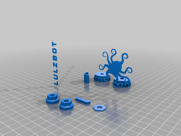 Byr Terrapin Ace Pinshole Kamera, Lulzbot Edition (Sadece Plastik Aparattır!!!) 3D - 2