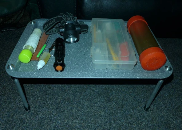 Byr 10 $ 'ın altında bivvy masa / küçük kamp masası,- (Sadece Plastik Aparattır!!!) 3D