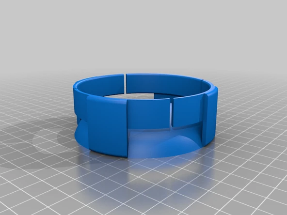 Byr Dyson siklon bazlı toz emici - basit yapı (Sadece Plastik Aparattır!!!) 3D - Resim 3