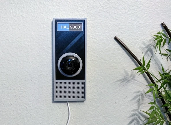 Byr Yi Home/HD kamera için HAL 9000 Kılıfı (muhtemelen yuva kameraları) (Sadece Plastik Aparattır!!!) 3D