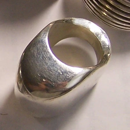 Byr Ağır düz yüzük (ağır pürüzsüz yüzük) (Sadece Plastik Aparattır!!!) 3D - Resim 4