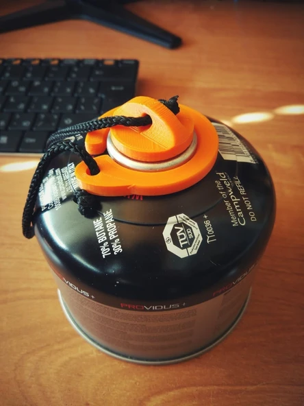 Byr Gaz tankını örtün. Kamp (Sadece Plastik Aparattır!!!) 3D