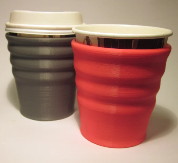 Byr Ergo Thermo Kahve Kupası Tutucu (Sadece Plastik Aparattır!!!) 3D