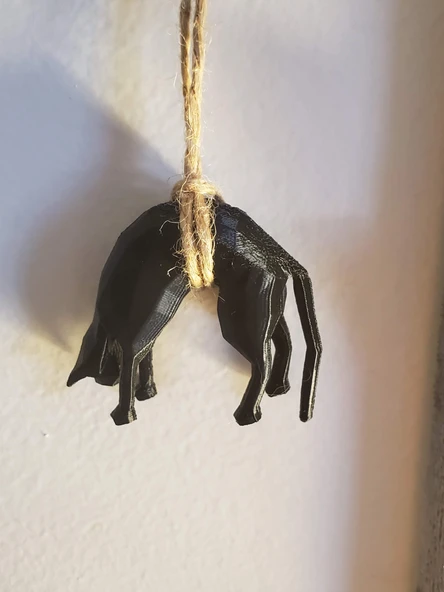 Byr Asılı Kedi Kolye (Sadece Plastik Aparattır!!!) 3D - 4
