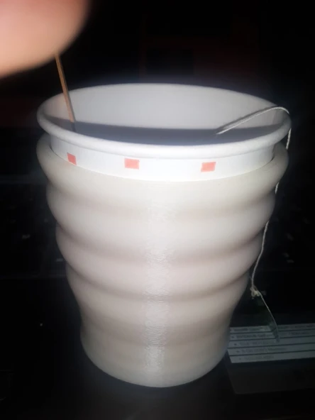 Byr Ergo Thermo Kahve Kupası Tutucu (Sadece Plastik Aparattır!!!) 3D - 3