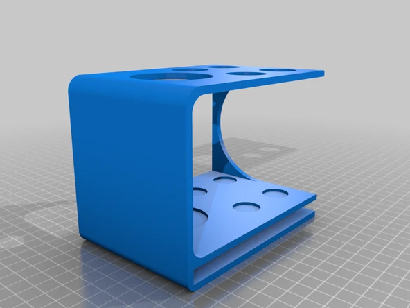 Byr 8mm cam için diş fırçası desteği (Sadece Plastik Aparattır!!!) 3D - 4