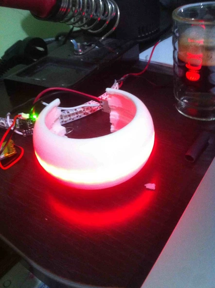 Byr LED bilezik V2 (Sadece Plastik Aparattır!!!) 3D - Resim 3