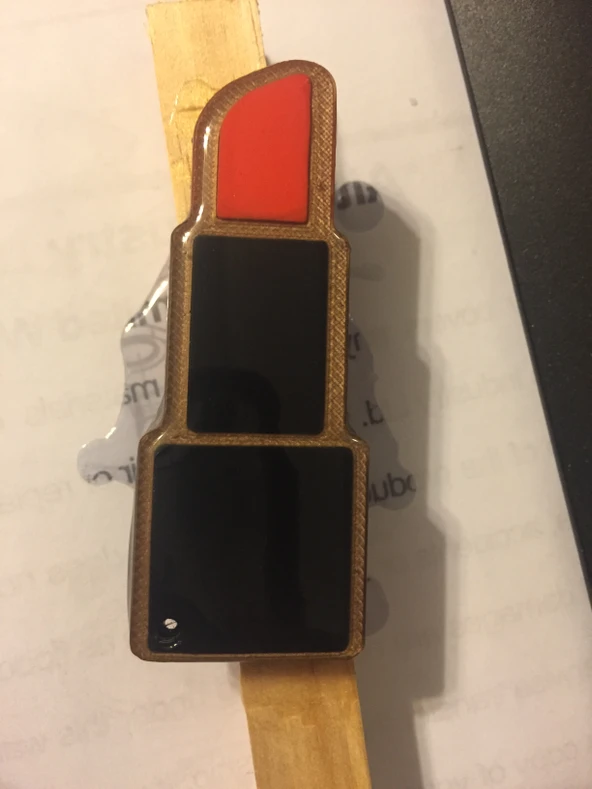 Byr Ruj Anahtarı (Sadece Plastik Aparattır!!!) 3D - 2