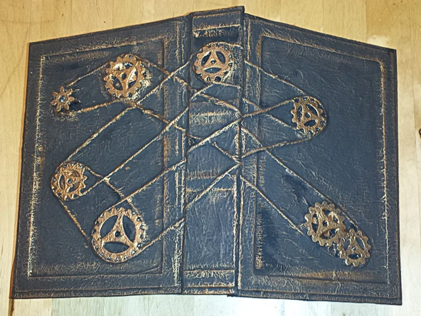 Byr Dekoratif Steampunk Cogs (Sadece Plastik Aparattır!!!) 3D - 3