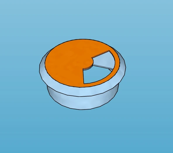 Byr Kablo Tablosu Montaj Grommet Tablosu Uygulaması (Sadece Plastik Aparattır!!!) 3D - Resim 2