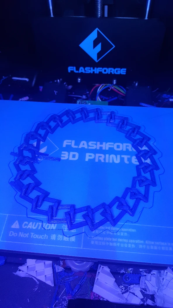 Byr Üçgen bilezik (Sadece Plastik Aparattır!!!) 3D - Resim 4