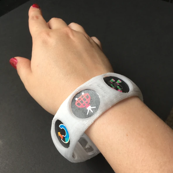 Byr NFC/Amiibo Bilezik (Sadece Plastik Aparattır!!!) 3D - Resim 3