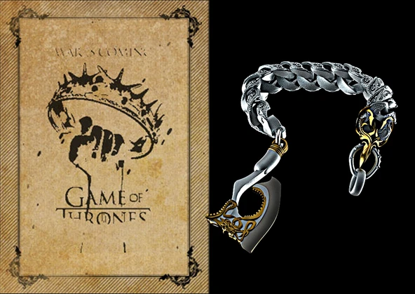 Byr Game of Thrones "Greyjoy": Euron Greyjoy: Balta: Zincir Bilezik/Konsept (Sadece Plastik Aparattır!!!) 3D ürün görseli