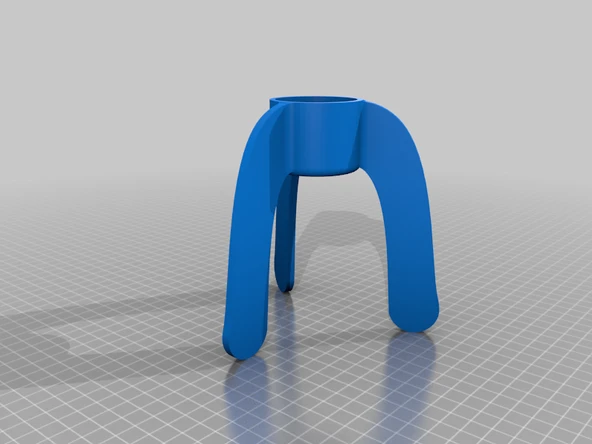 Byr Mikrofon tripod (Sadece Plastik Aparattır!!!) 3D - 4