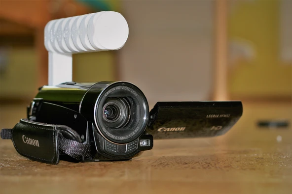 Byr Mini ayakkabı kamera kolu (Sadece Plastik Aparattır!!!) 3D - Resim 2