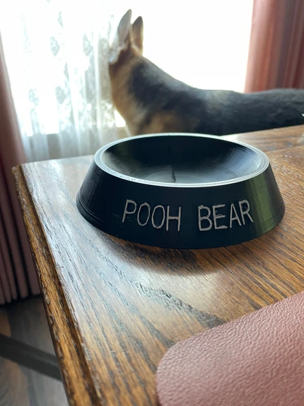 Byr Özelleştirilebilir tamamen parametrik köpek / kedi maması kasesi (Sadece Plastik Aparattır!!!) 3D - 3