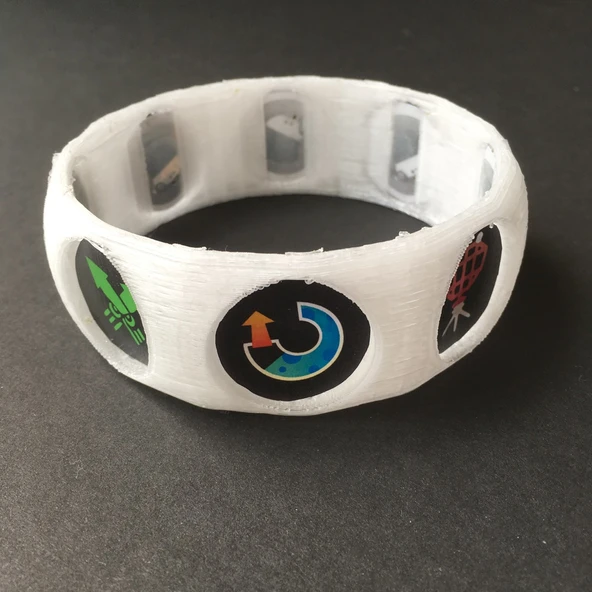 Byr NFC/Amiibo Bilezik (Sadece Plastik Aparattır!!!) 3D ürün görseli