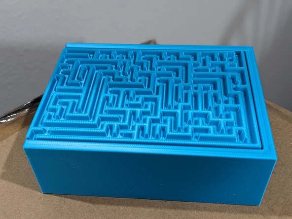 Byr Dekoratif labirentli kutu (Sadece Plastik Aparattır!!!) 3D - 2