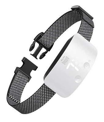 Doggie Beyaz Havlama Önleyici Eğitim Tasması - Ayarlanabilir Titreşim ve Sesli Kontrol