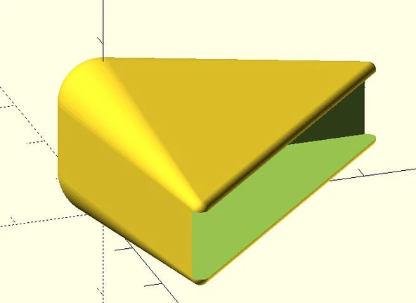 Byr Parametrik Özelleştirilebilir Tablo Köşe Koruyucusu (Sadece Plastik Aparattır!!!) 3D - Resim 4
