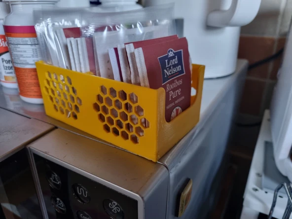 Byr Çay Poşeti Caddy - Petek (Sadece Plastik Aparattır!!!) 3D - 4